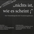 Nichts ist wie es scheint
