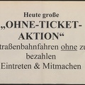 Ohne-Ticket-Aktion