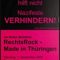 Ignorieren hilf nicht. Nazifeste verhindern!
