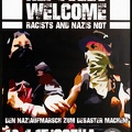 Refugees welcome. Racists and nazis not