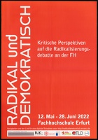 Radikal und Demokratisch. Kritische Perspektiven auf die Radikalisierungsdebatte an der FH.