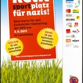 Kein Sportplatz für Nazis
