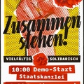 Zusammenstehen. Vielfältig. Solidarisch.