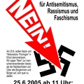 Kein Platz für Antisemitismus, Rassismus und Faschismus