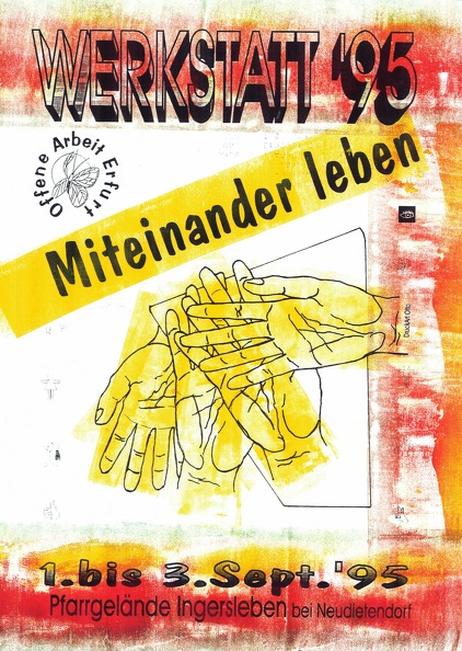Werkstatt-Plakat 1995 - Miteinander leben.jpg