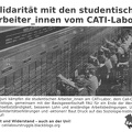 Solidarität mit den studentischen Arbeiter_innen vom CATI-Labor!