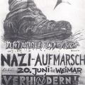 Wo Recht zu Unrecht wird, wird Widerstand Pflicht -- Nazi-Aufmarsch am 20. Juni in Weimar verhindern
