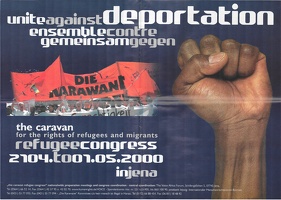 United against deportation - refugee congress 21.4.-1.5.2000 Jena