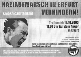 Naziaufmarsch in Erfurt verhindern! Smash capitalism!