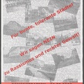 Zeichen setzen! 
