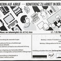Akademikerin auf Abruf -- Konferenz zu Arbeit in der Bildung