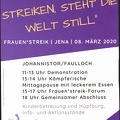 Wenn wir streiken, steht die Welt still