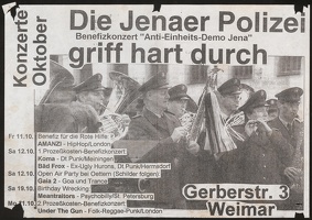 Benefizkonzert "Anti-Einheits-Demo Jena"