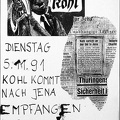 Kohl kommt nach Jena, empfangen wir ihn (Bügeleisen)