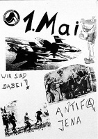 1. Mai 1997, Antifa Jena ist dabei