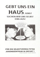Gebt und ein Haus, sonst suchen wir uns selbst eins aus