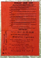 Wollt ihr die Bananenrepublik?